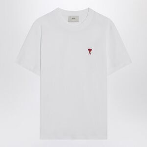 Ami Paris Men's Ami De Coeur White T-Shirt